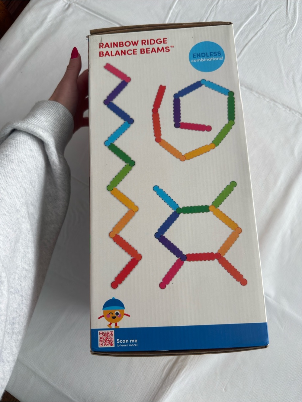 Battat Rainbow Ridge Balance Beams - Bright Multicolor Play Set - Picture 4 of 7